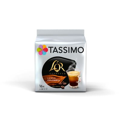 L´OR Tassimo lungo colombia kapsle 16 kusů
