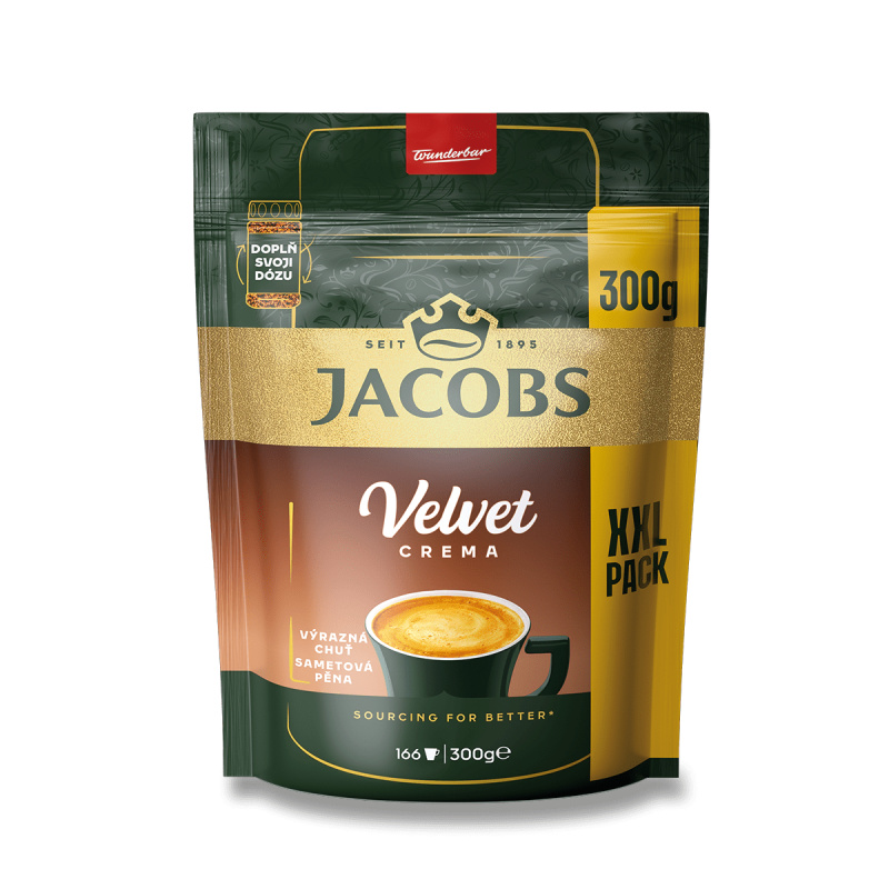 Jacobs Velvet - instantní káva - 300 g