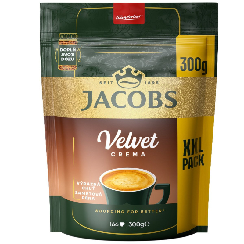 Jacobs Velvet - instantní káva - 300 g