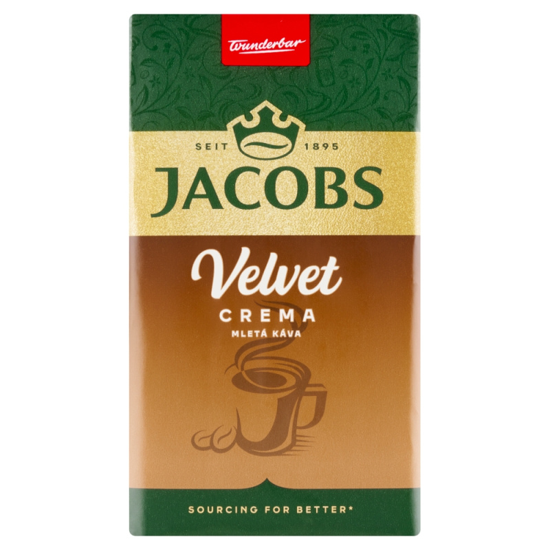 Mletá káva Jacobs - Velvet Crema, 250 g