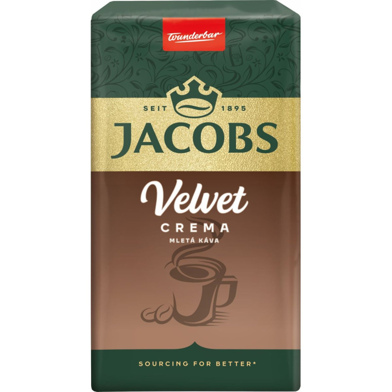 Jacobs Velvet Crema mletá káva