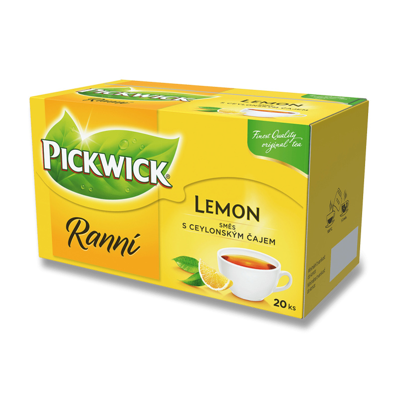 Pickwick Ranní - černý čaj s citronem