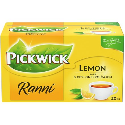 Pickwick Ranní čaj citron