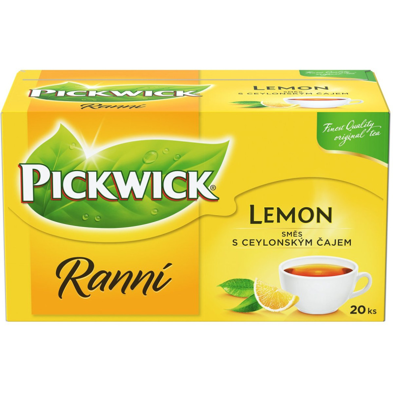 Pickwick Ranní čaj citron
