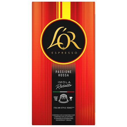L'Or Espresso Passione Rossa Maranello - kapsle do kávovaru - 10 kapslí