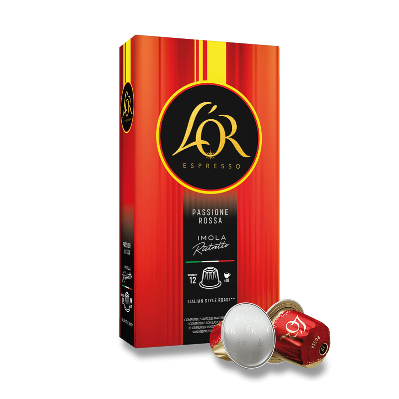 L'Or Espresso Passione Rossa Maranello - kapsle do kávovaru - 10 kapslí