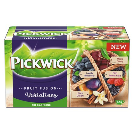Pickwick Fruit Fusion - ovocný čaj - modré variace