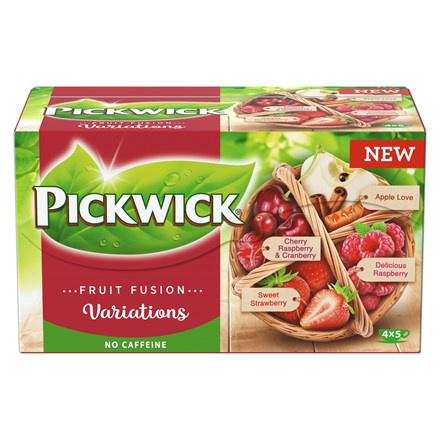 Pickwick Fruit Fusion - ovocný čaj - červené variace