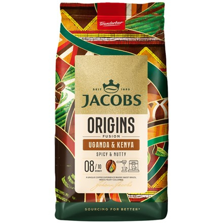 Jacobs Origins Kenya and Uganda zrnková káva