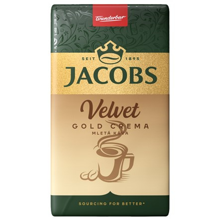 Jacobs Velvet Gold Crema mletá káva