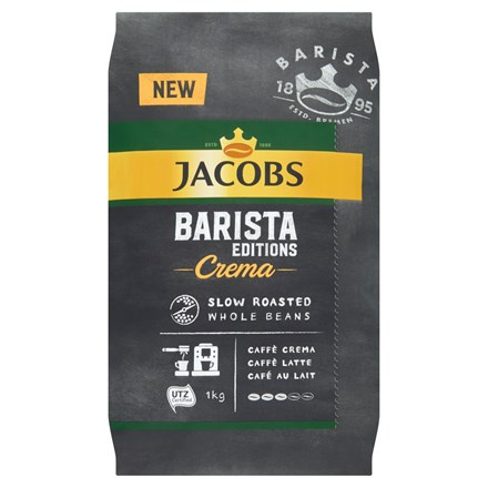 Zrnková káva Jacobs Barista Crema, 1 kg