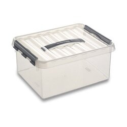 Helit Q-line - úložný box - 4 l, 200 × 300 × 100 mm