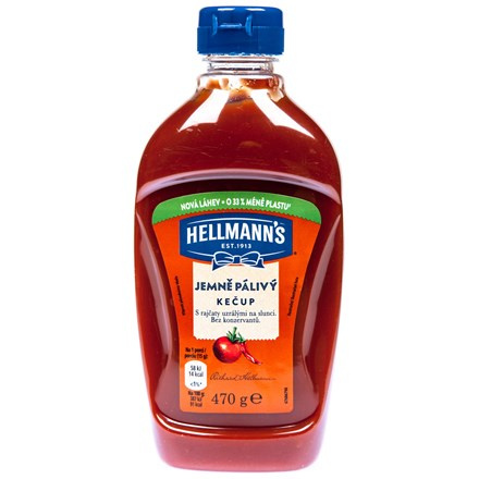 HELLMANN'S Kečup pálivý 470 g