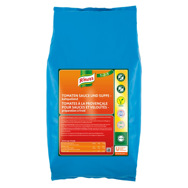 Knorr Omáčka a polévka rajčatová za studena 3 kg