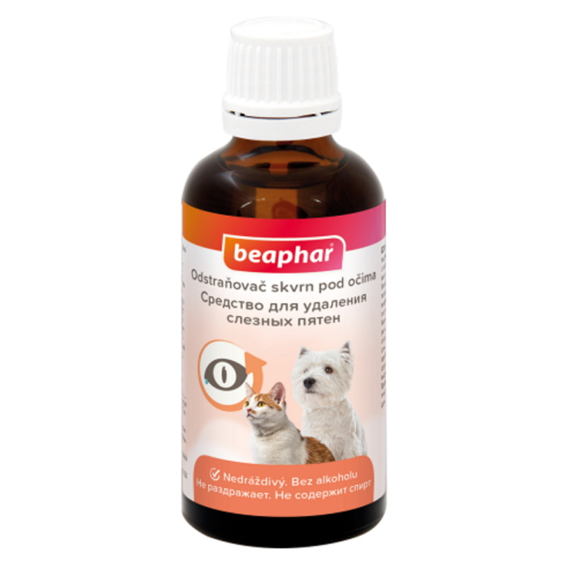 Odstraňovač skvrn pod očima BEAPHAR 50 ml