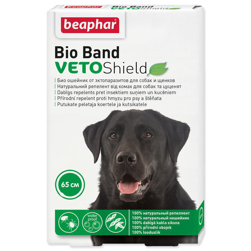 Obojek repelentní BEAPHAR Bio Band 65 cm 1 ks