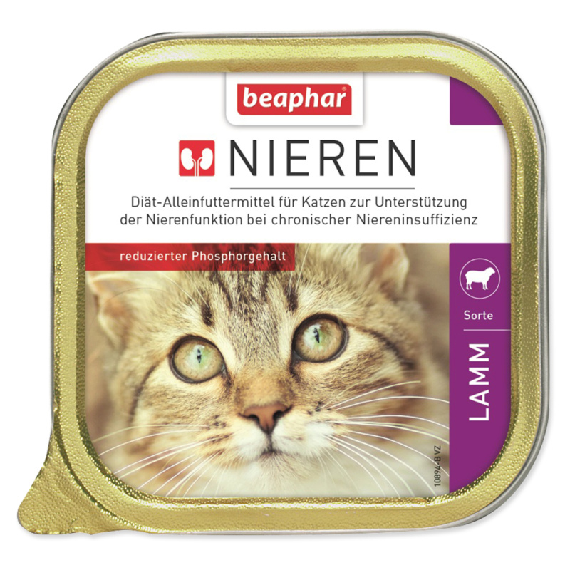Beaphar Vet paštika Cat Renal jehně 100g