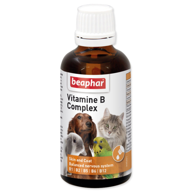 Tekuté vitamíny BEAPHAR B-komplex 50 ml