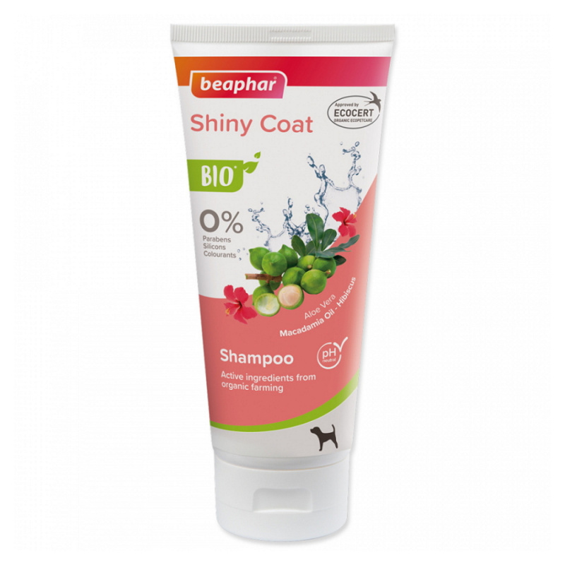 Šampon BEAPHAR BIO pro lesklou srst 200 ml
