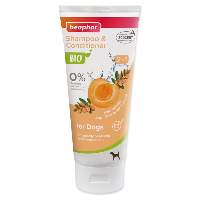 Šampon BEAPHAR BIO s kondicionérem 2v1 200 ml