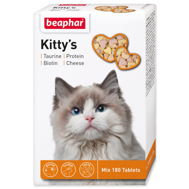 Pochoutka BEAPHAR Kittys Mix 180 tbl.
