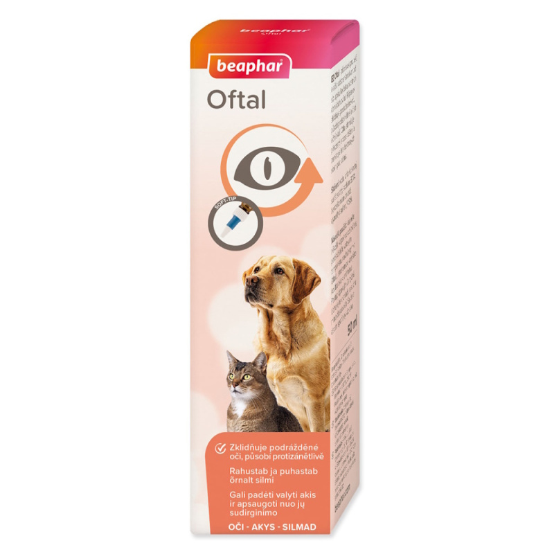 Kapky oční BEAPHAR Oftal 50 ml