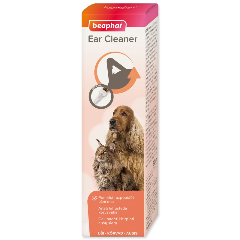 Kapky BEAPHAR Ear Cleaner ušní 50 ml