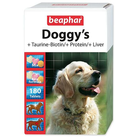 Pochoutka BEAPHAR Doggy`s mix 180 tbl.