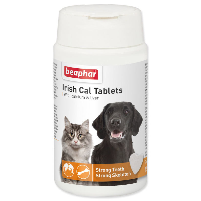 Doplněk stravy BEAPHAR Irish Cal Tablets (150tablet)