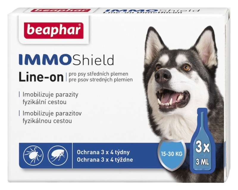 BEAPHAR Line-on IMMO Shield pro psy M 9 ml