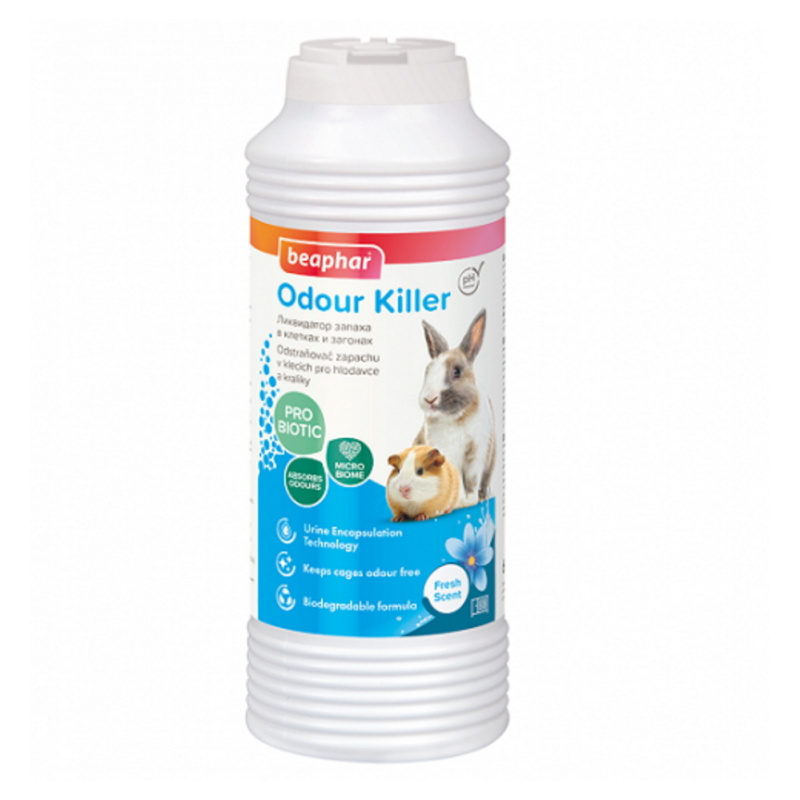 Odstraňovač zápachu BEAPHAR Odour Killer hlodavec 600 g