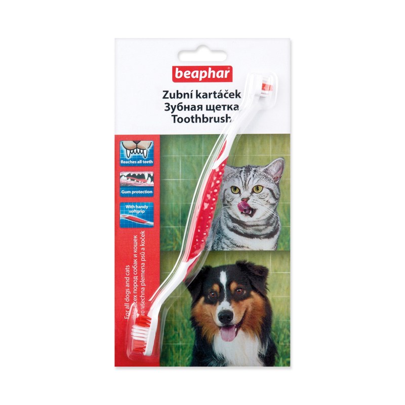 BEAPHAR Zubní kartáček pes 1 kus
