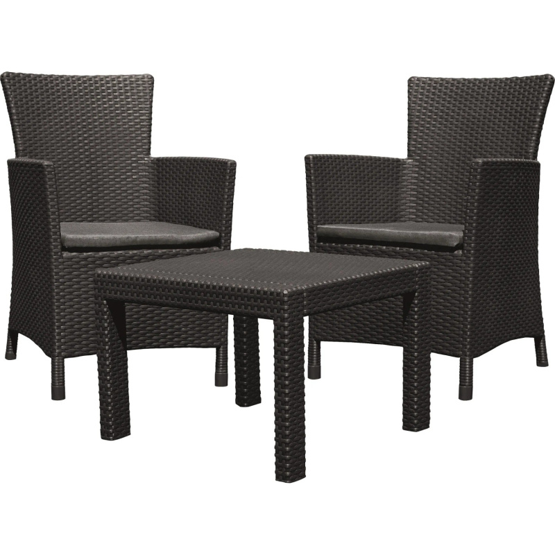 KETER Balkónový set Allibert Rosario - grafit