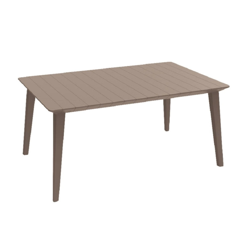 Jídelní stůl KETER Lima - 157 x 98 x 74 cm - cappuccino