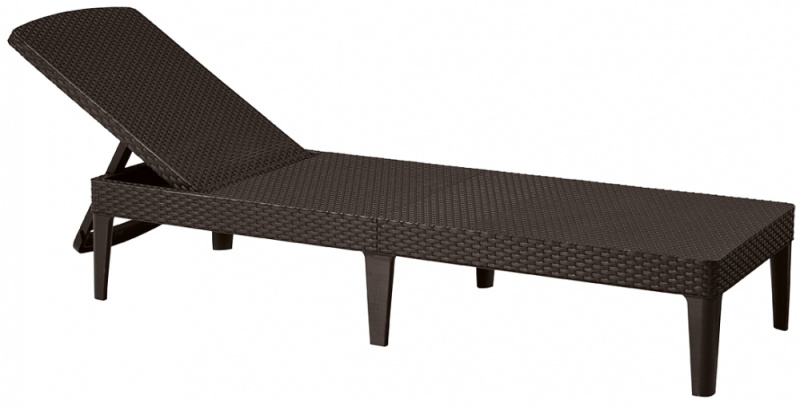Lehátko KETER Jaipur box - 187 x 58 x 29 cm - hnědá