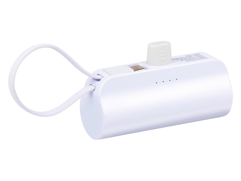 Grundig Powerbanka 5.000 mAh, se stojánkem (bílá)