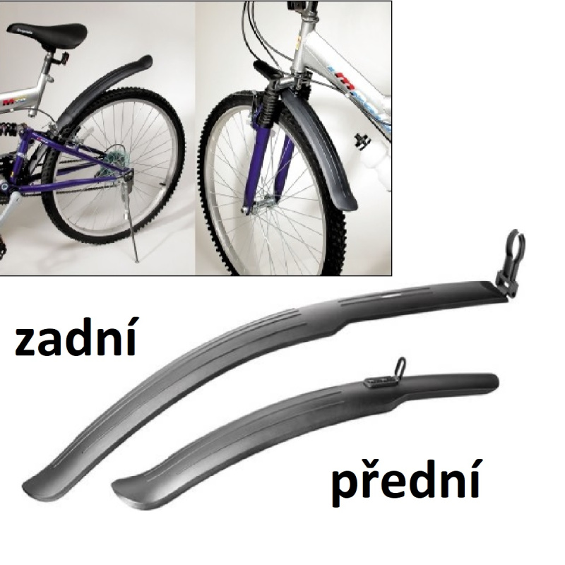 Sada blatníků BICYCLE GEAR 68304, 2 ks