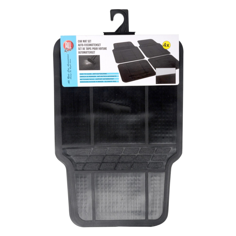ALL RIDE Koberce gumové, 4 ks
