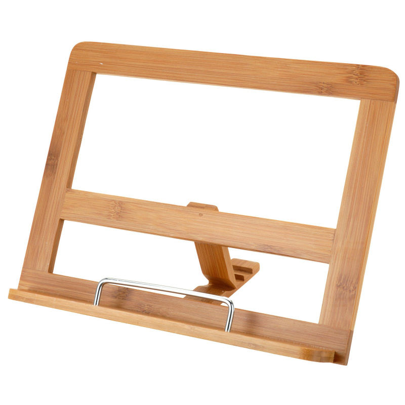 EH Excellent Houseware Stojan na kuchařku z bambusu 784200190 hnědý