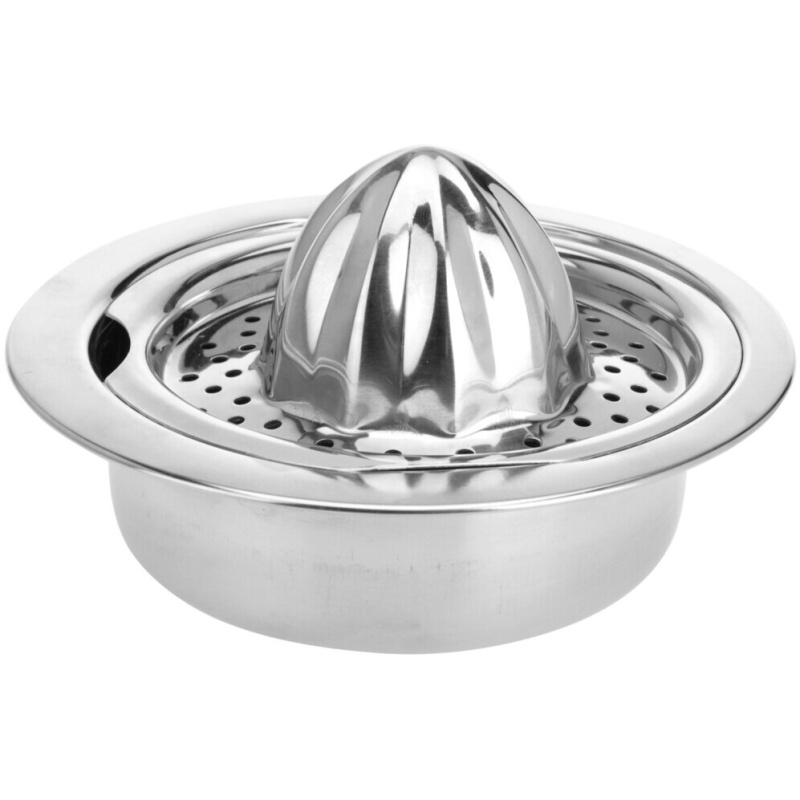 EH Excellent Houseware Nerezový lis na citrusy, Ø 16,5 cm stříbrný