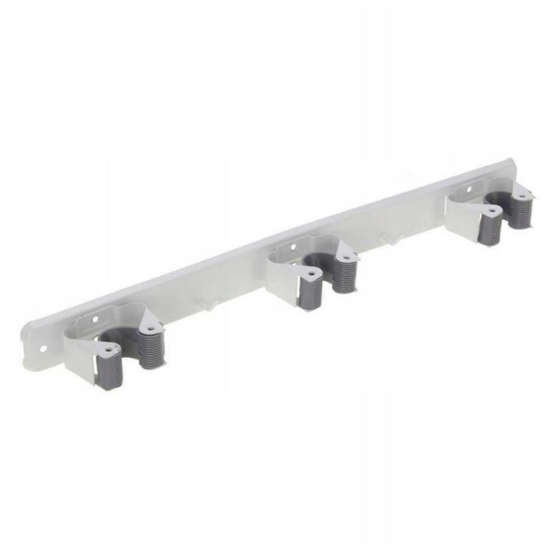ProGarden NÁSTĚNNÝ ÚCHYT NA SMETÁKOVÉ HOLE + 2 HÁČKY V KOMPLETU CY4650890 stříbrná