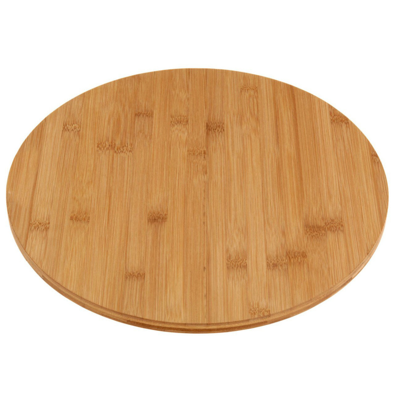 EH Excellent Houseware Otočný bambusová deska na sýry a lehké občerstvení 784200420 hnědý
