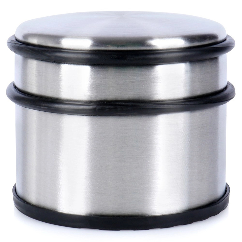 EH Excellent Houseware Zarážka do dveří, z nerezové oceli, nízká 170297330 stříbrná