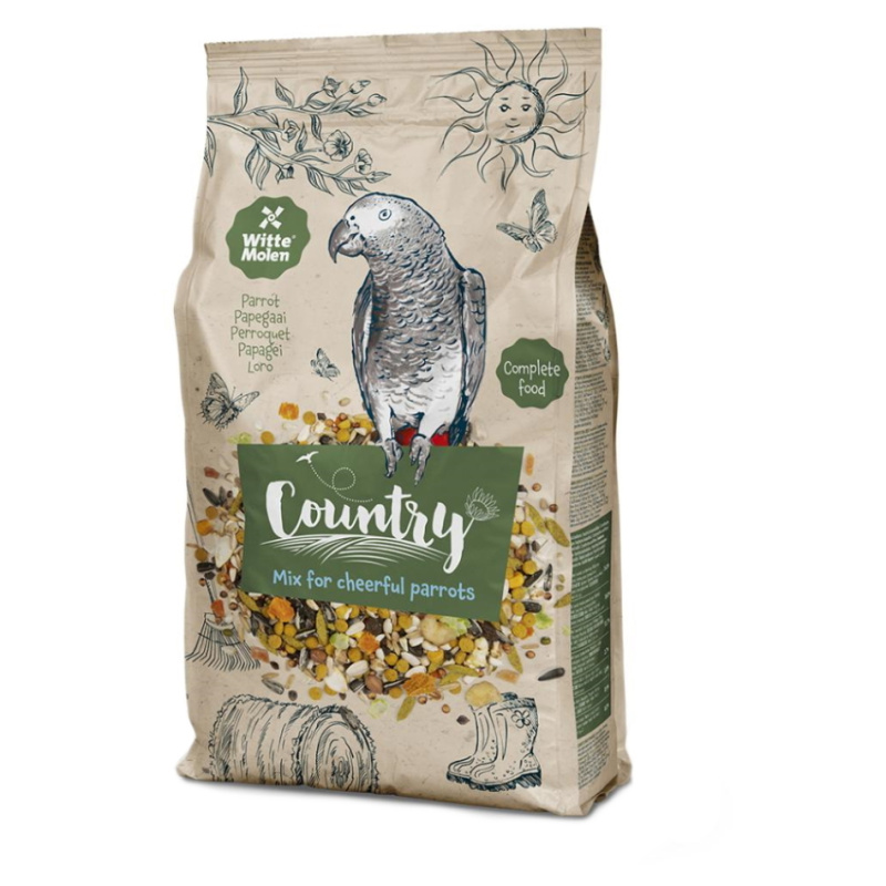 Witte Molen Country Parrot - velký papoušek 2 kg