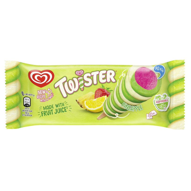 Algida Twister Ananas nanuk
