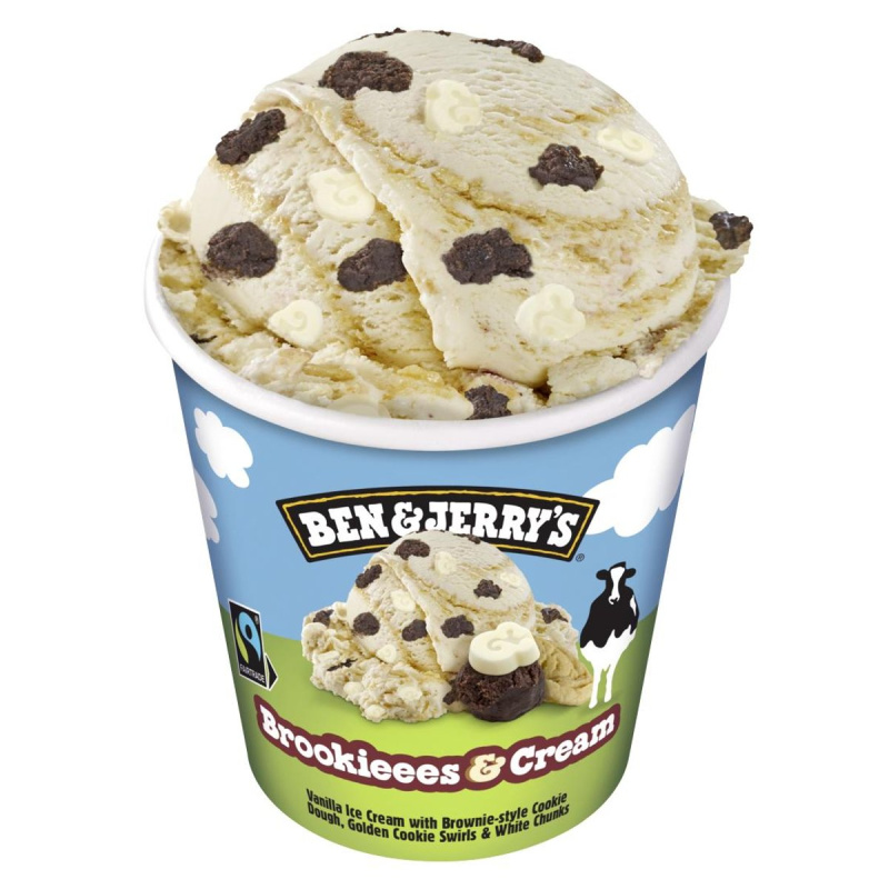 Ben & Jerry's Brookies & cream zmrzlina