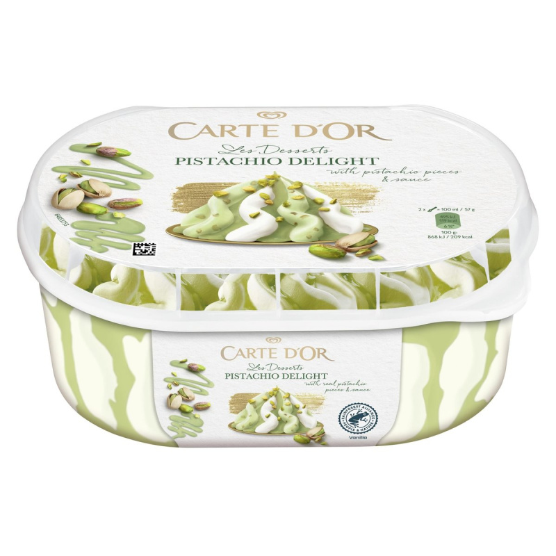 Carte d'Or Pistachio delight zmrzlina