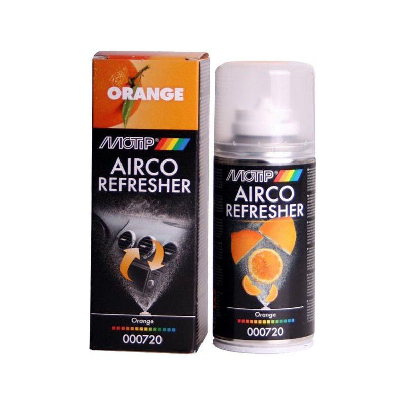 MOTIP Osvěžovač klimatizace 150 ml, pomeranč