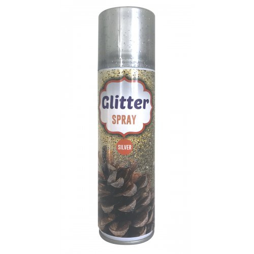 Dupli color Glitter sprej stříbrná