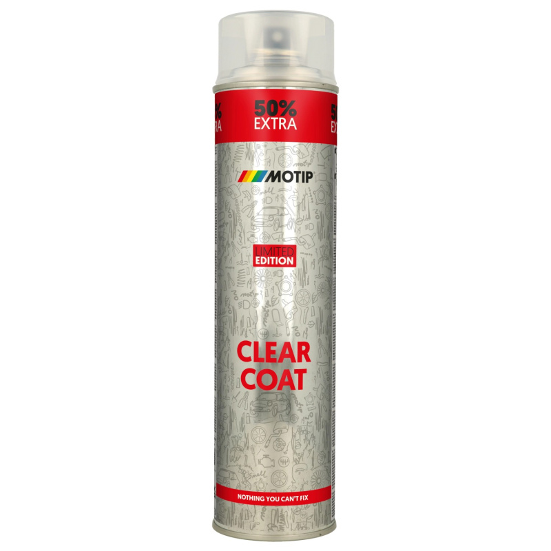 Motip Vrchní akrylový lak M Rallye 600 ml, čirý